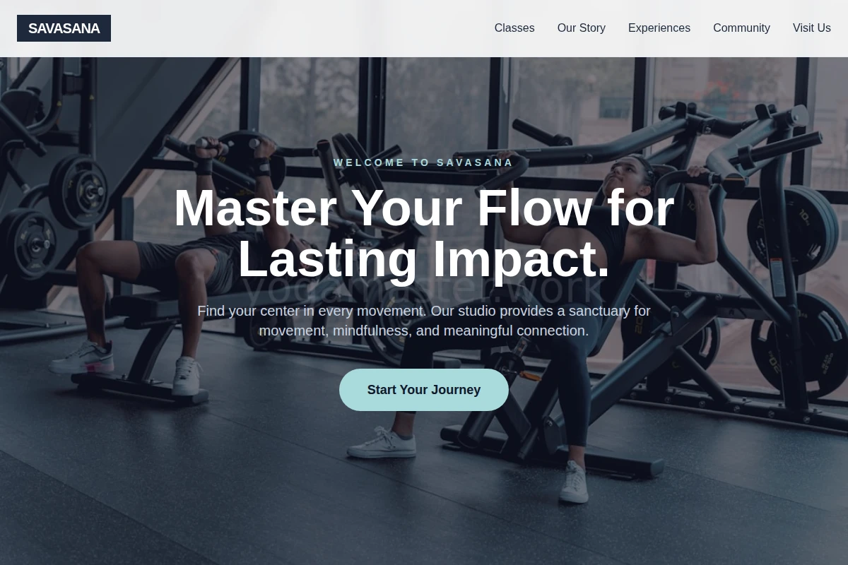 Savasana Fitness Studio
