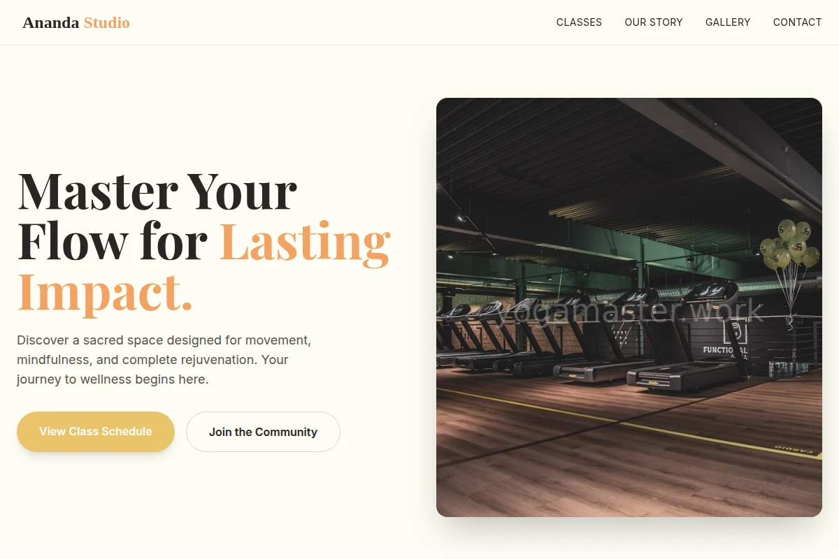 Ananda Fitness Studio
