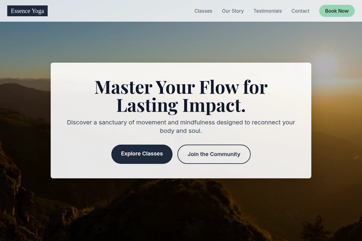 Essence Yoga