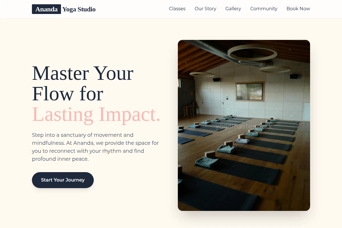 Ananda Yoga Studio