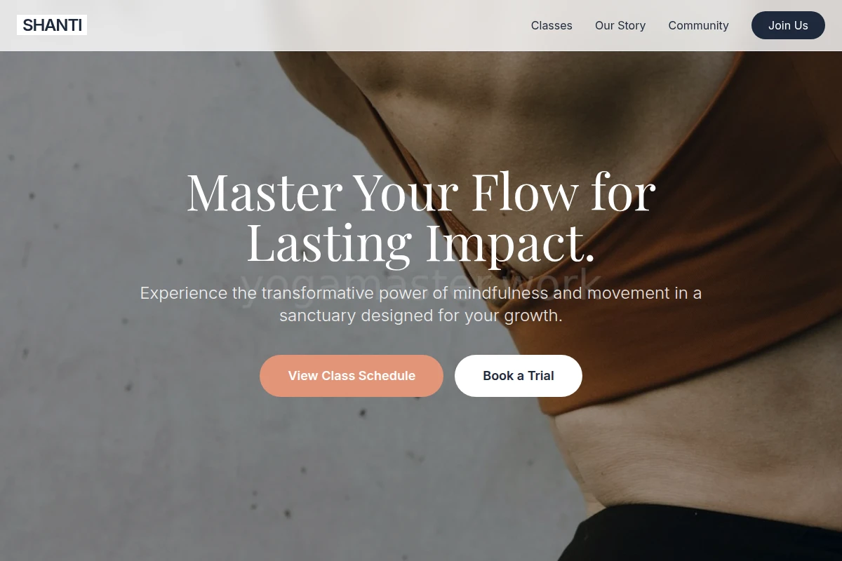 Shanti Yoga Studio