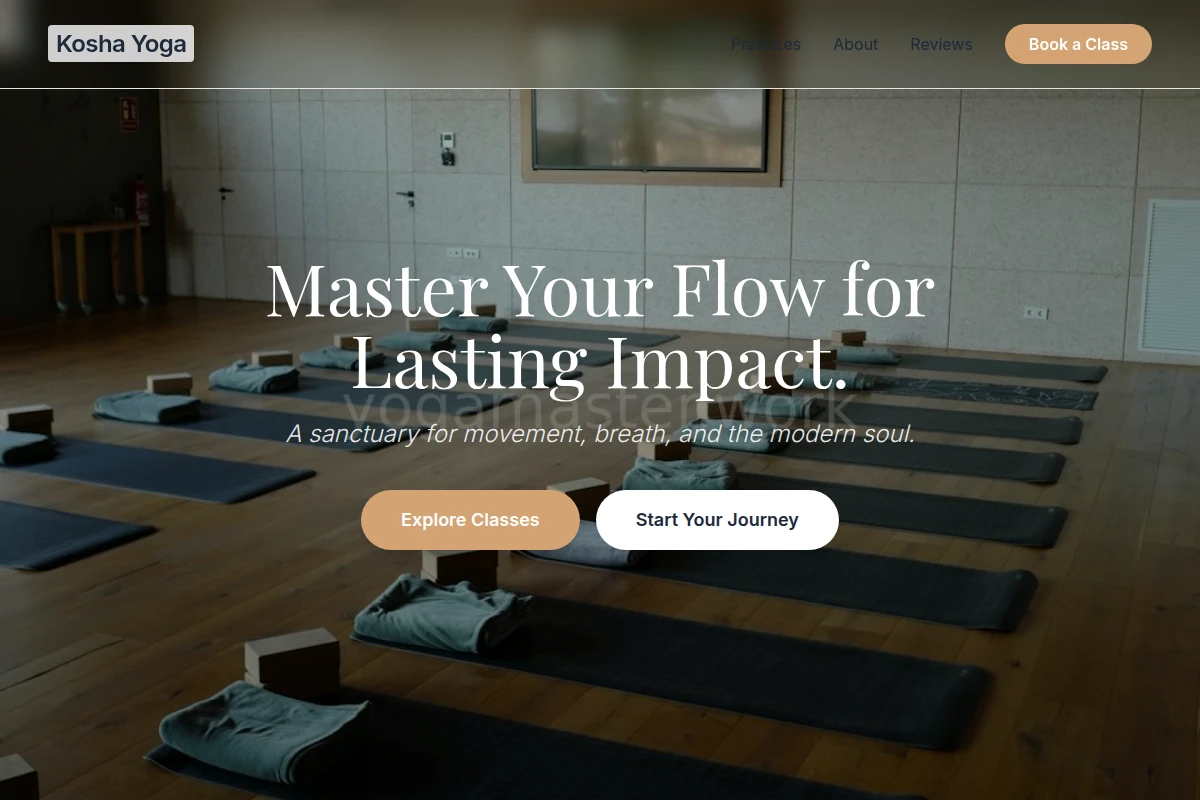 Kosha Yoga Studio