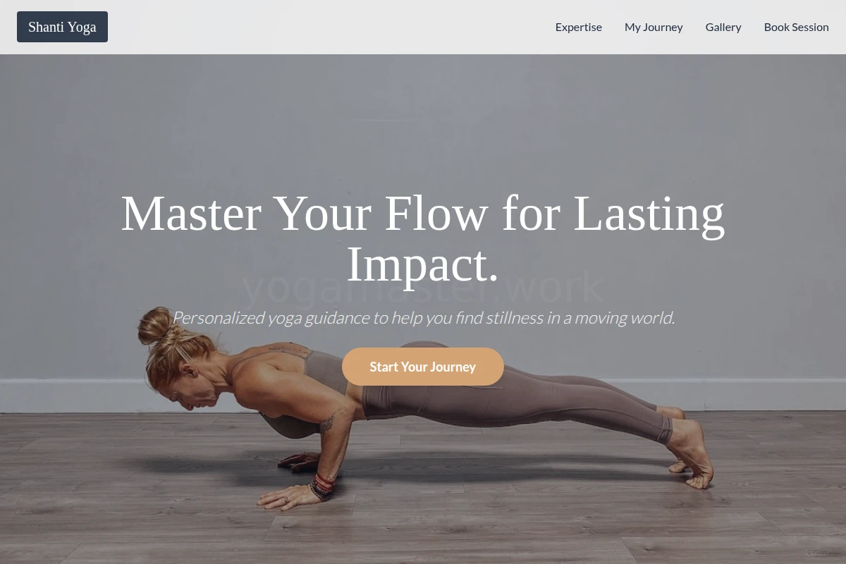 Shanti Yoga Teacher
