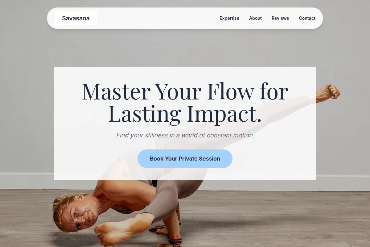 Savasana Yoga Teacher