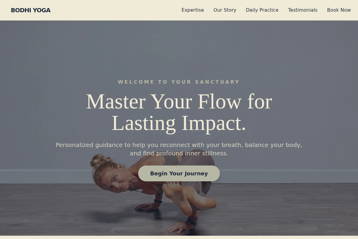 Bodhi Yoga Teacher