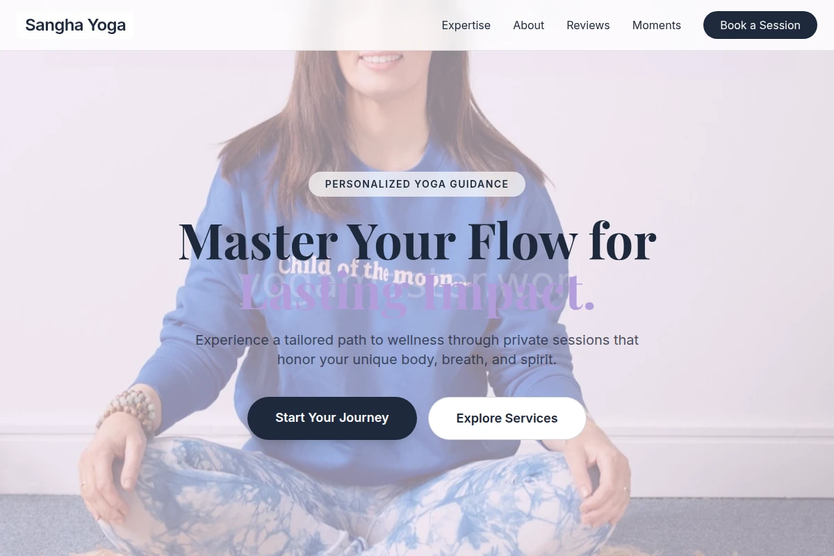Sangha Yoga Teacher