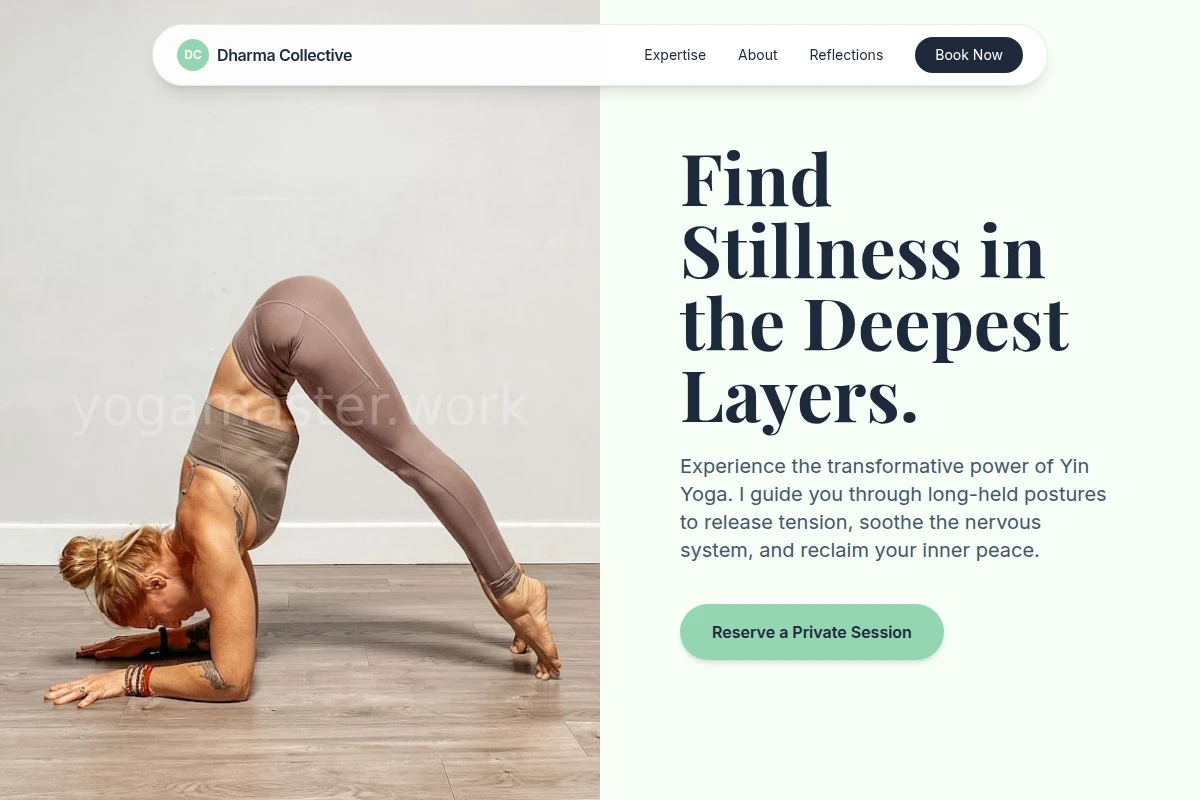 Yin Yoga Teacher