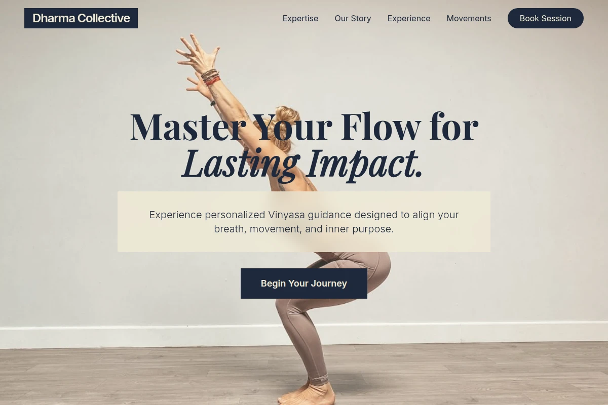 Vinyasa Yoga Teacher